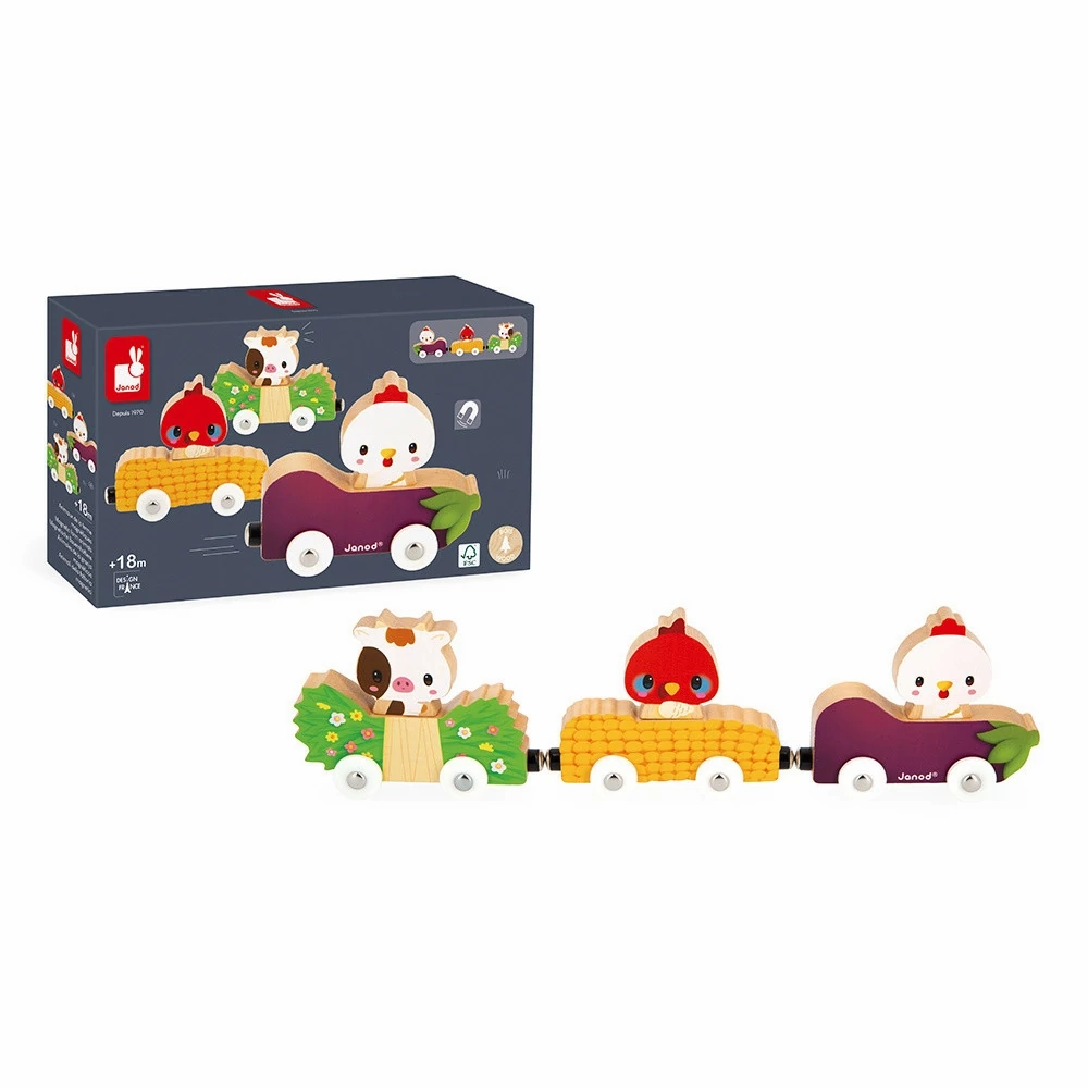 Janod Farm - Magnetic Farm Animals