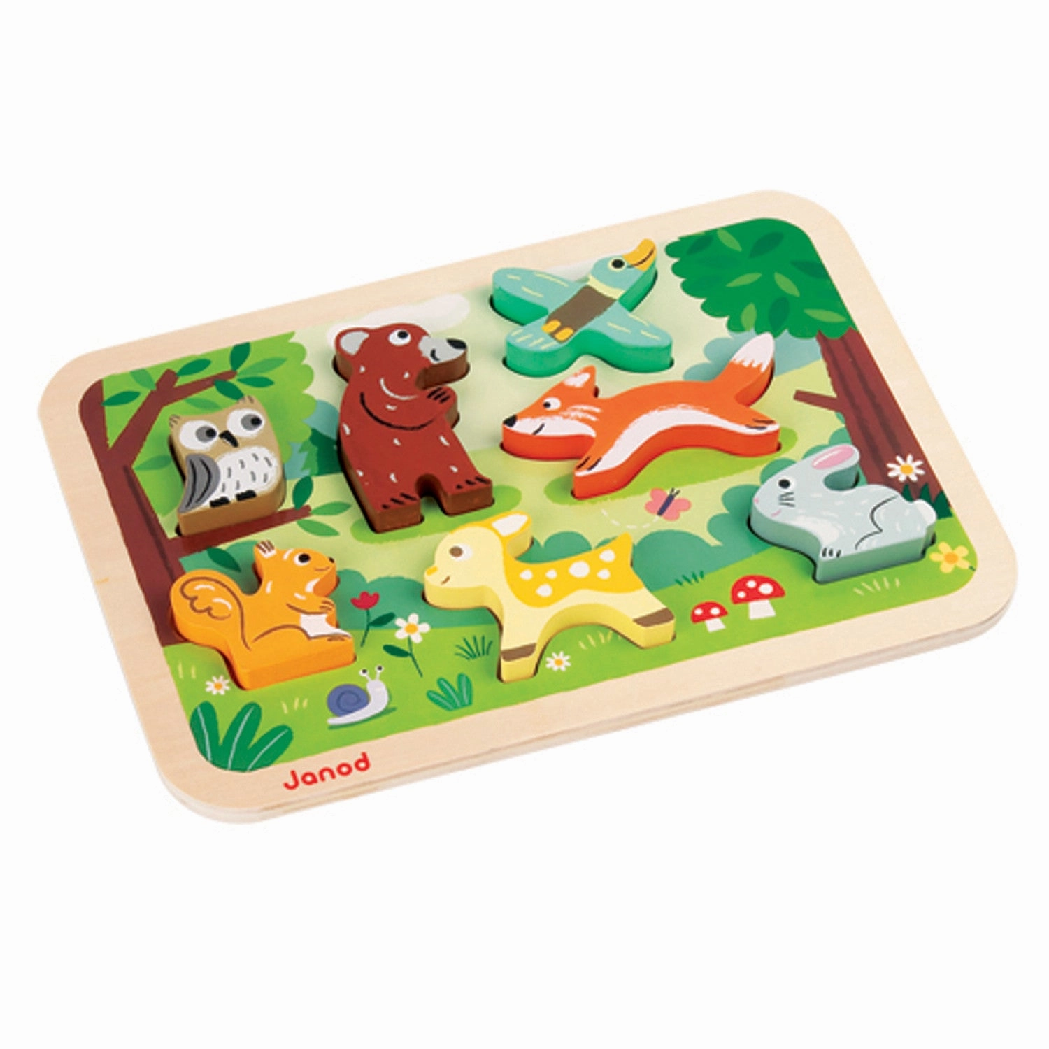 Janod Forest Chunky Puzzle