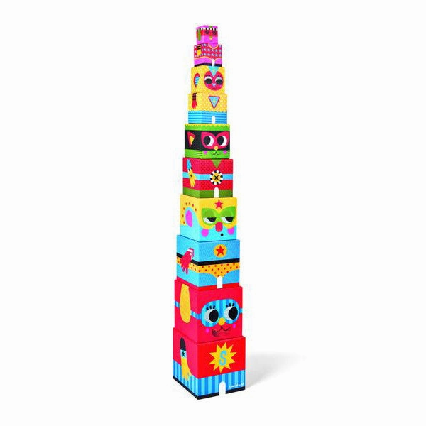 Janod Heroes Hologram Stacking Pyramid