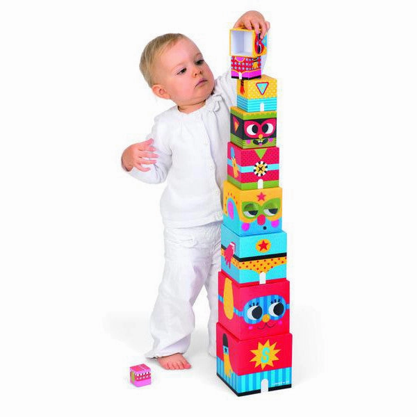 Janod Heroes Hologram Stacking Pyramid