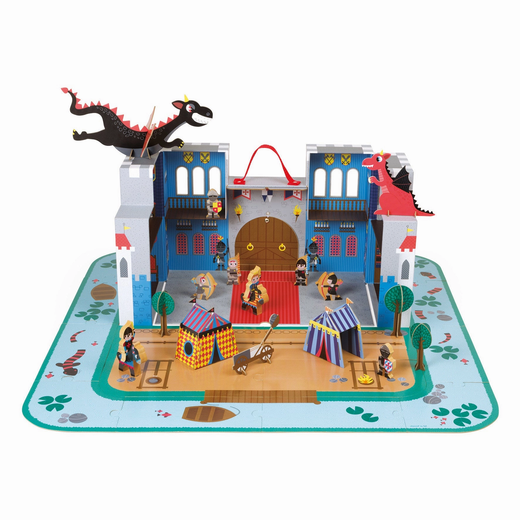 Janod Knight Castle Building Set