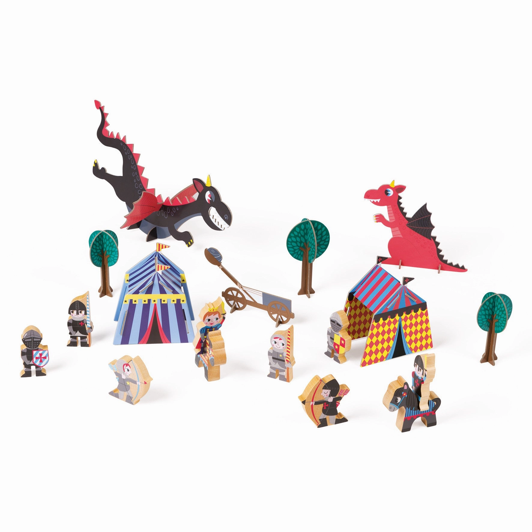 Janod Knight Castle Building Set