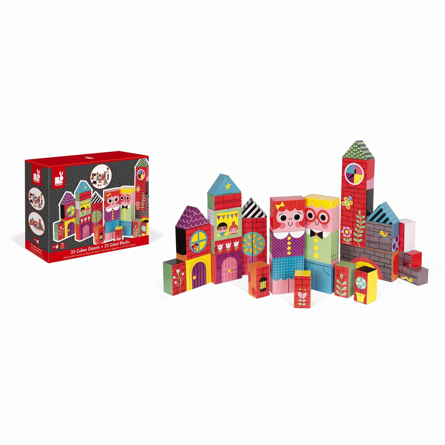 Janod Kubkid 35 Giant Blocks