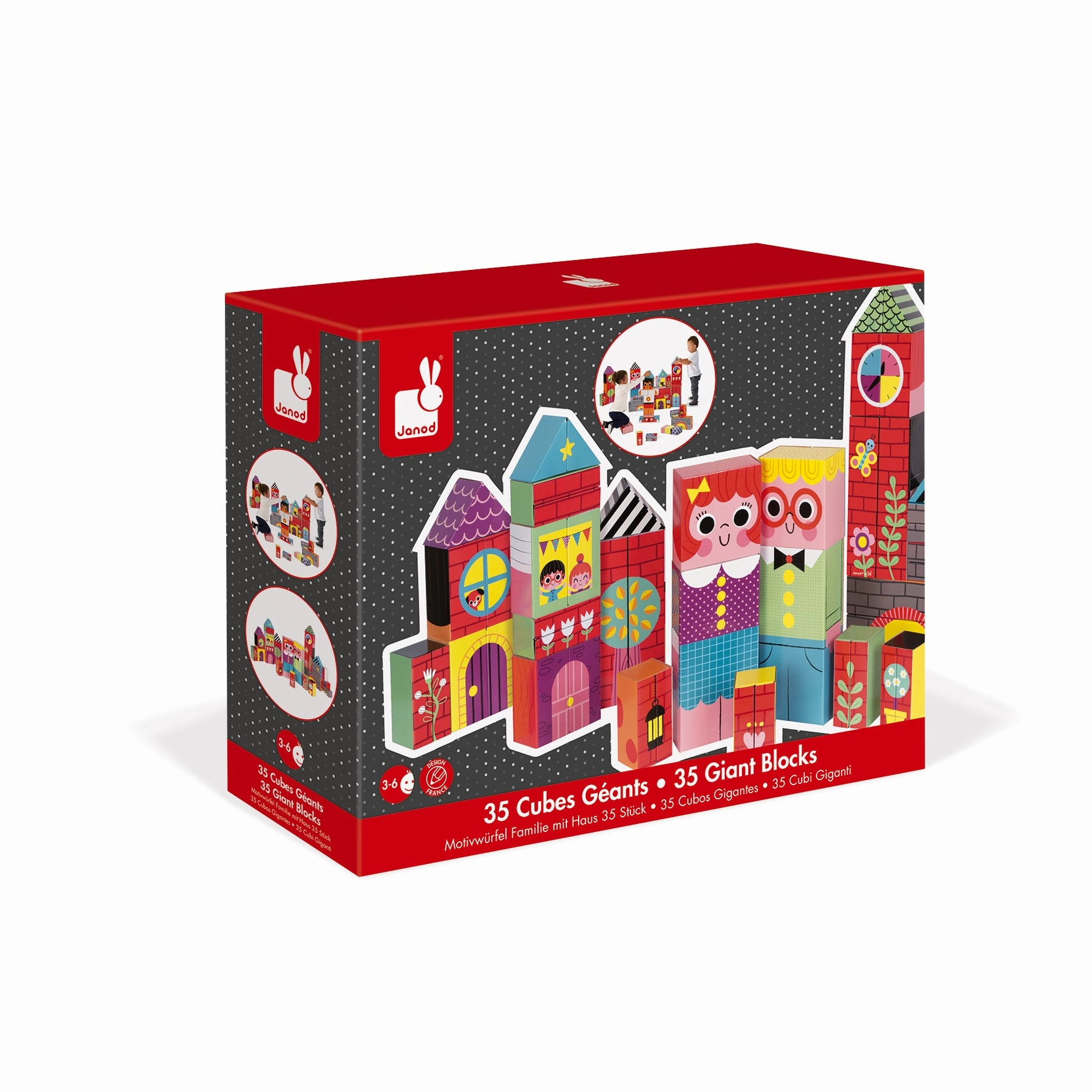 Janod Kubkid 35 Giant Blocks