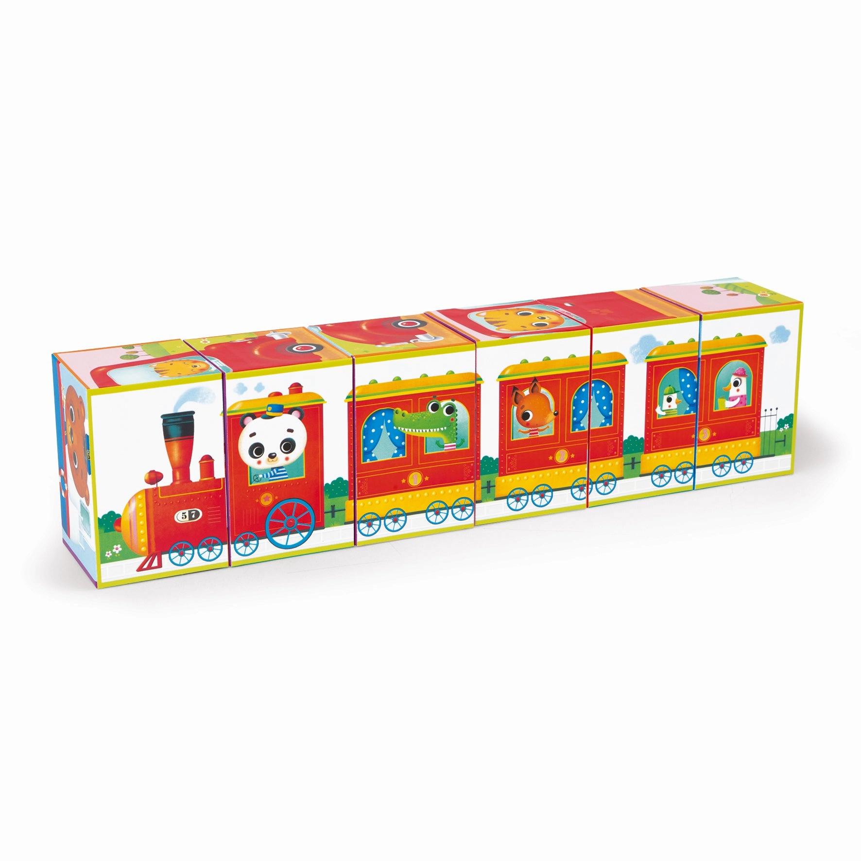 Janod Kubkid 6 Blocks Vehicles