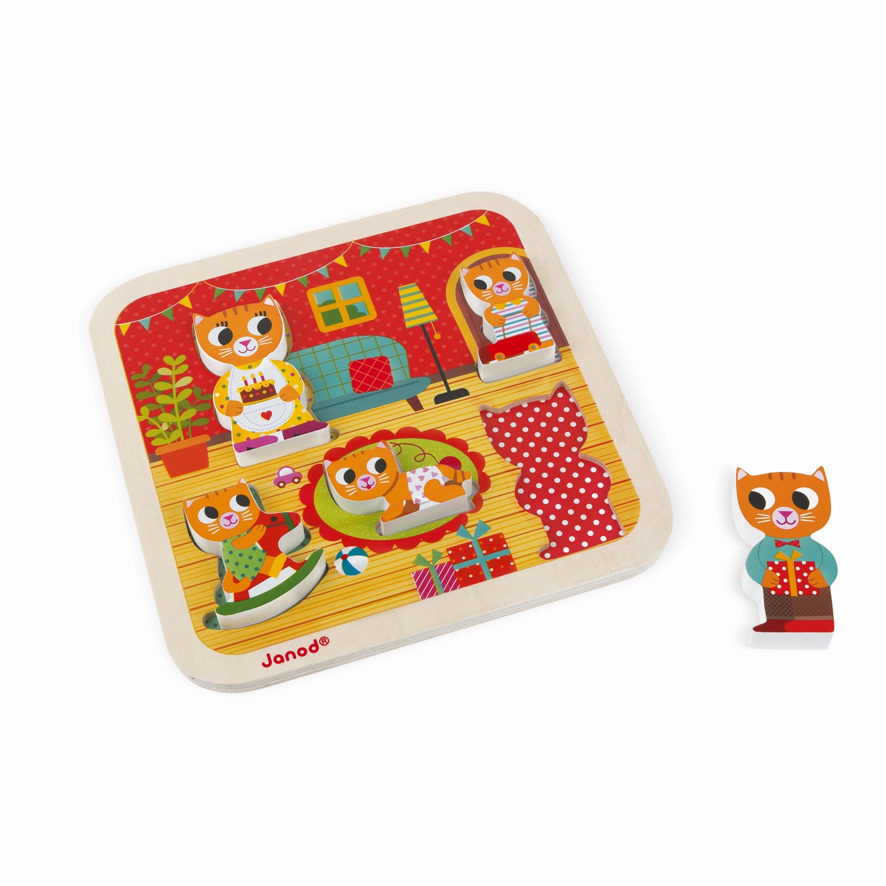 Janod Living Room Chunky Puzzle