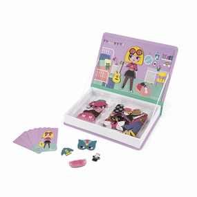 Janod Magnetibook Girls Costumes