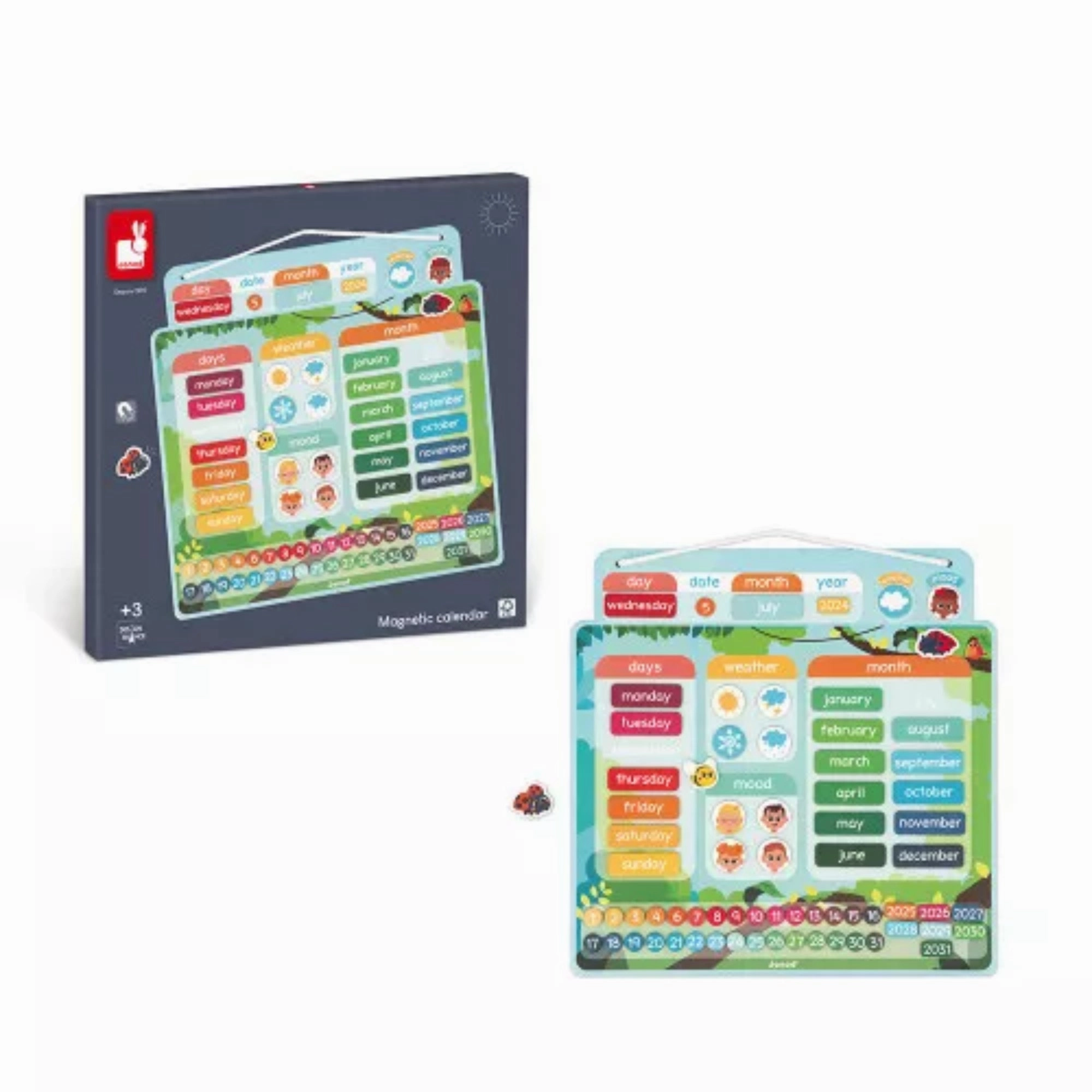 Janod Magnetic Calendar ?English Version