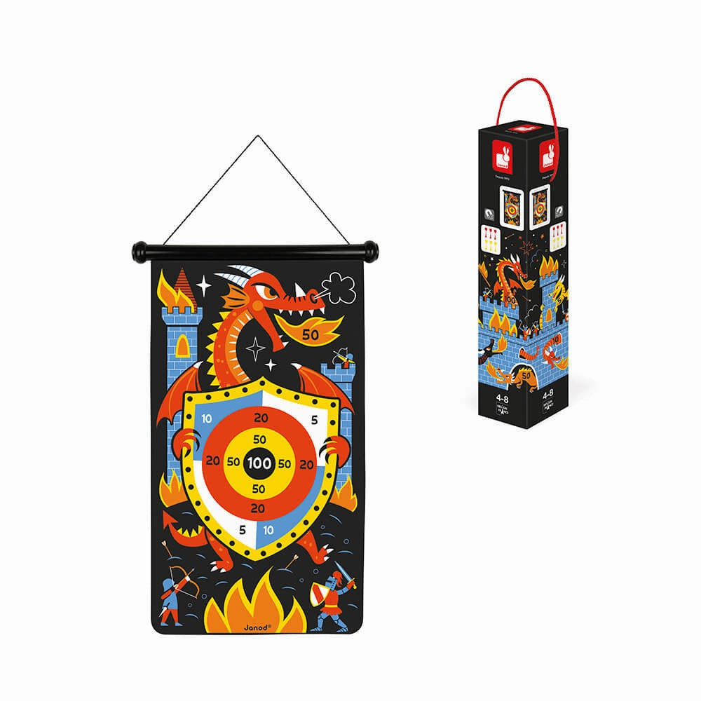 Janod Magnetic Dart Game Dragons