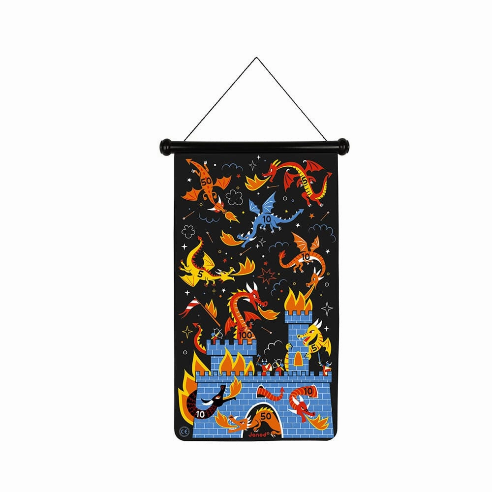 Janod Magnetic Dart Game Dragons