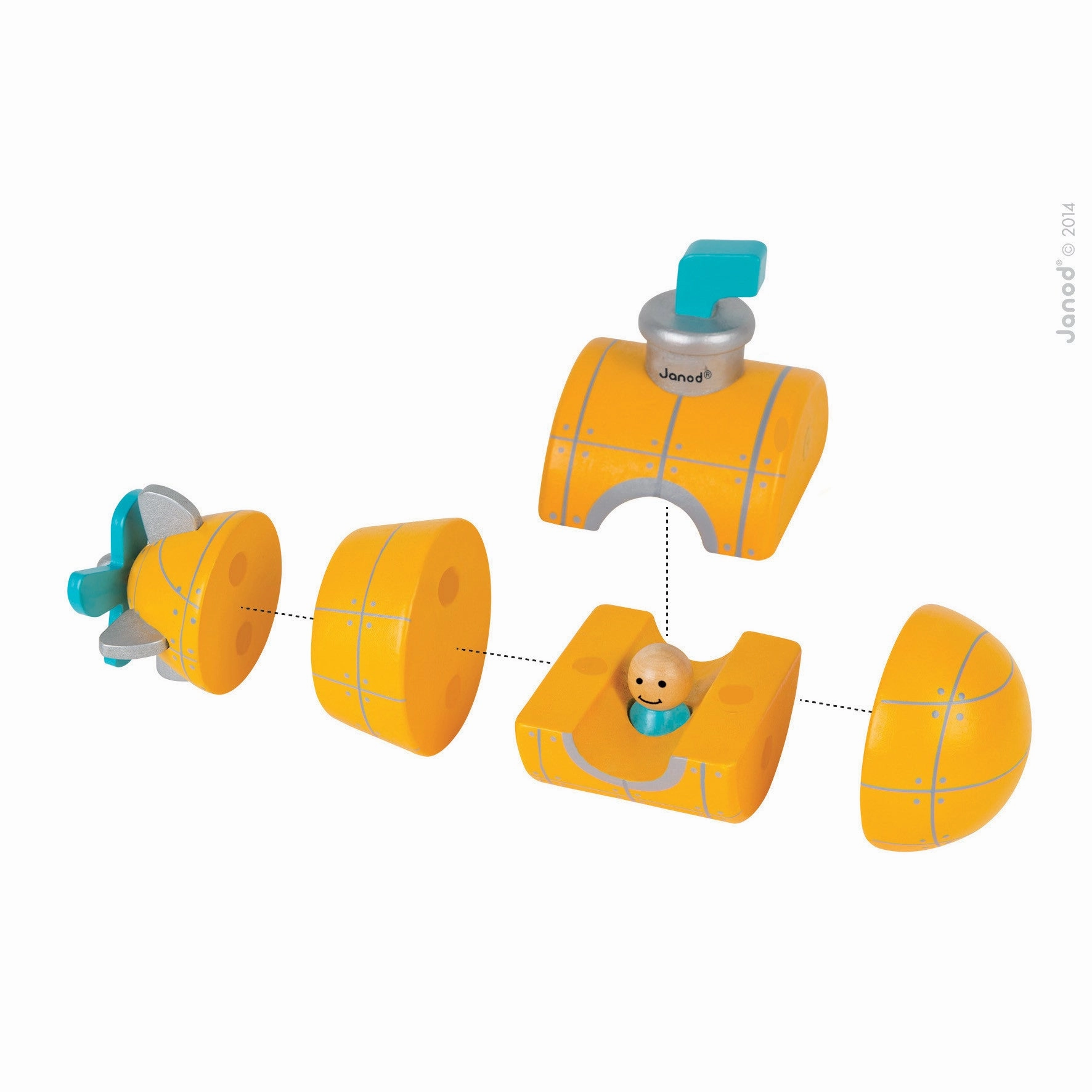 Janod Magnetic Submarine