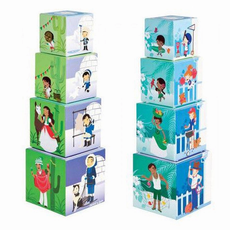 Janod Mini Pyramid Geocubes (West)