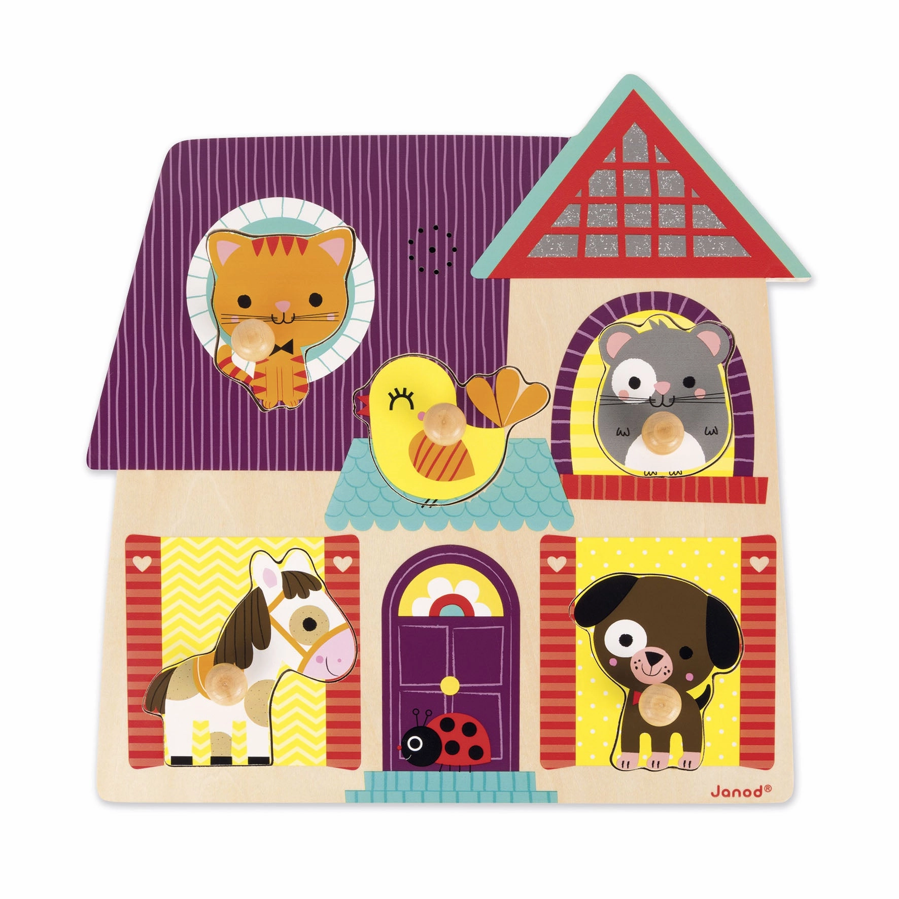 Janod Musical Puzzle My Little Friends