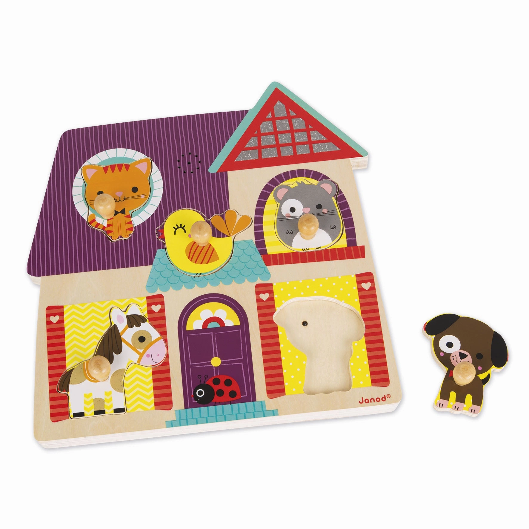 Janod Musical Puzzle My Little Friends