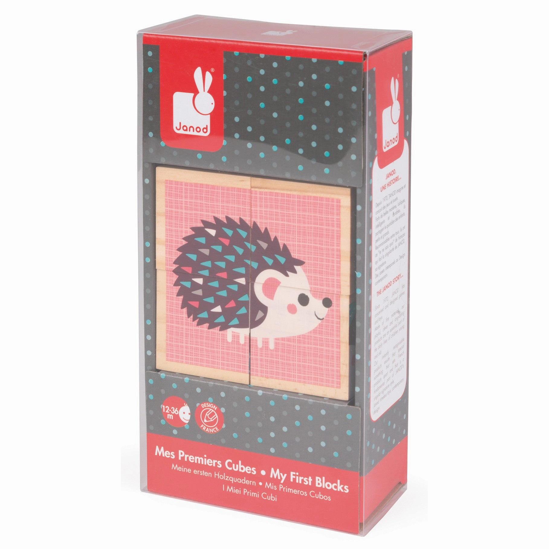 Janod My First Blocks Baby Animals
