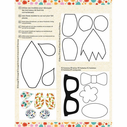 Janod Pom Poms 3 Little Animals