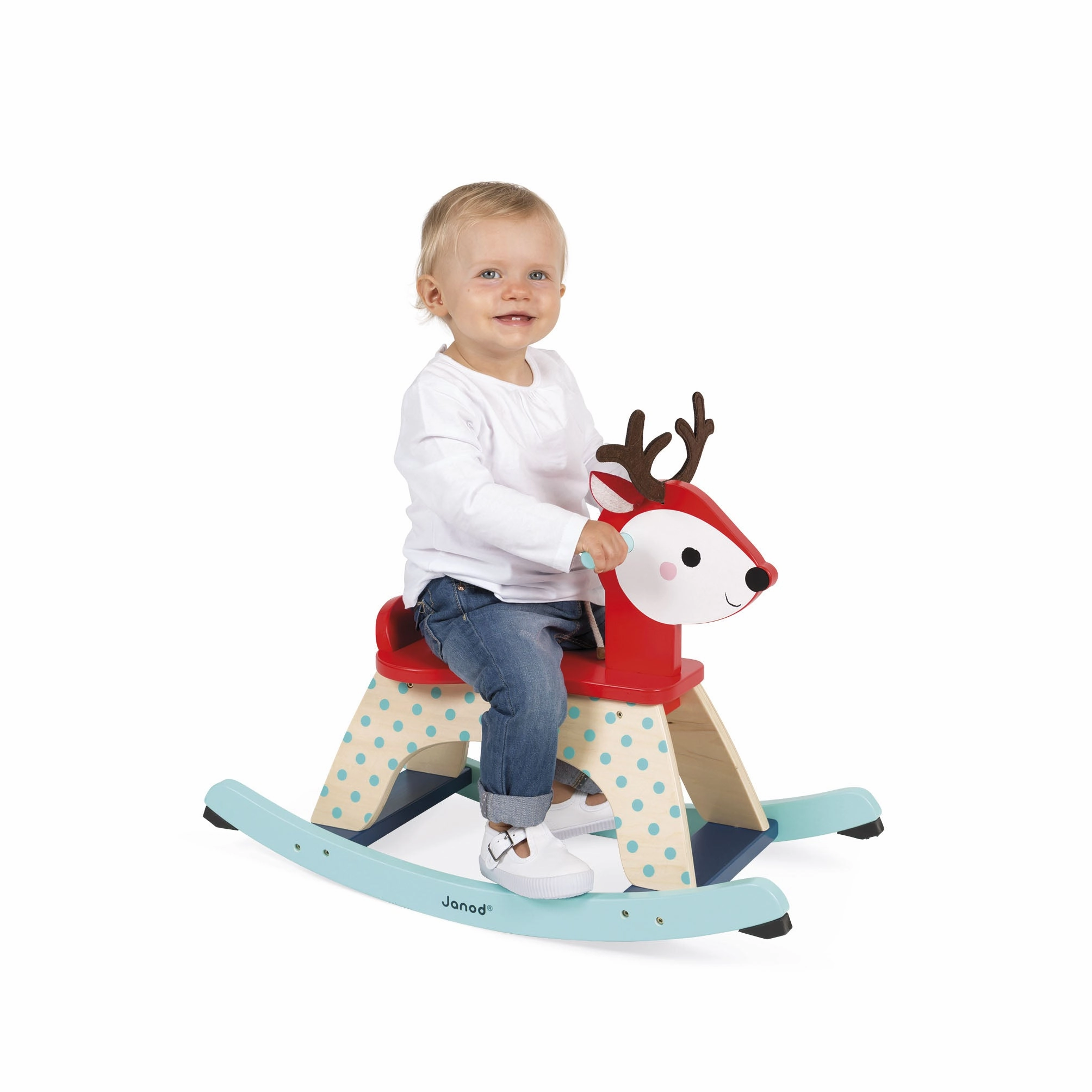 Janod Rocking Fawn - Baby Forest