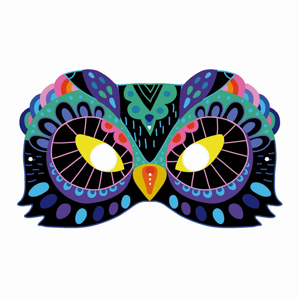 Janod Scratch Art Animal Masks