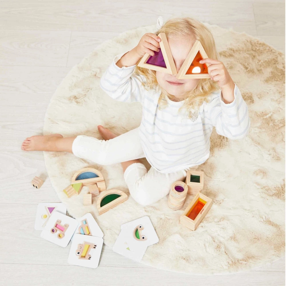Janod Sensory - Translucent Blocks