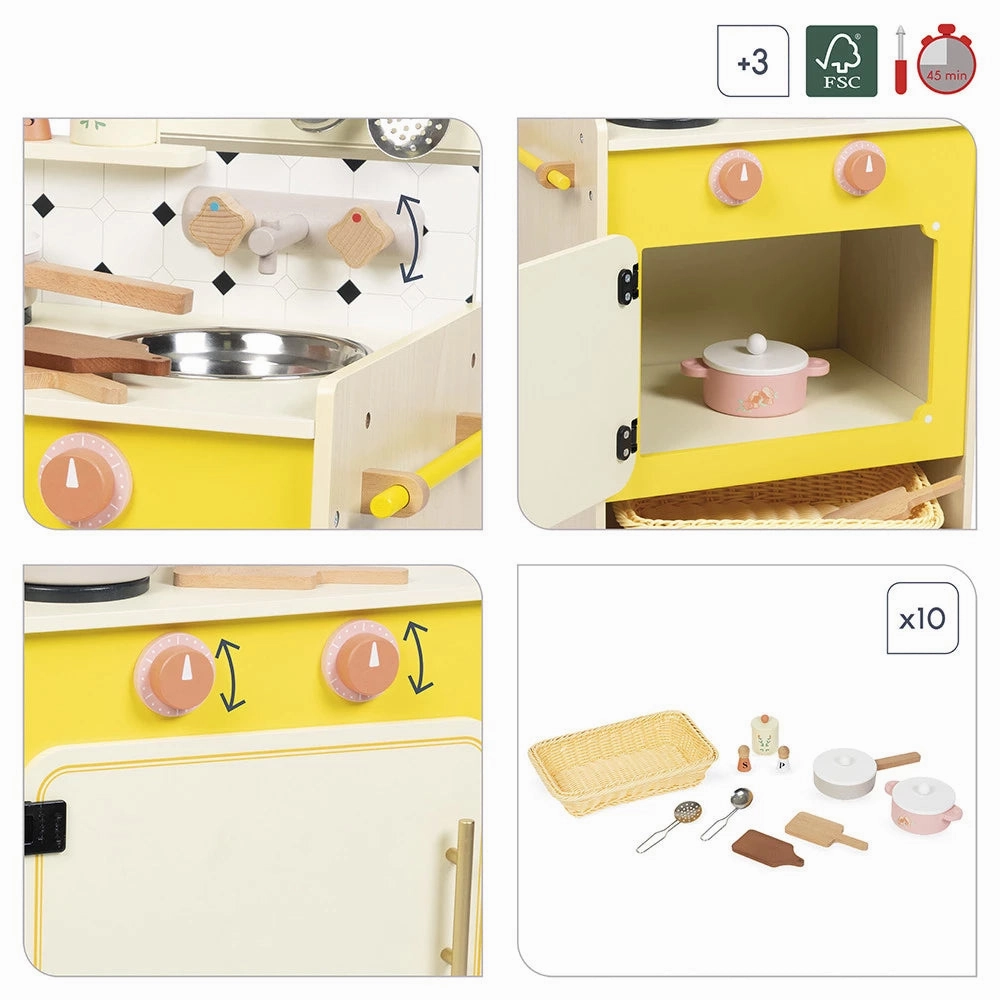 Janod Shiny Grandma - Cooker