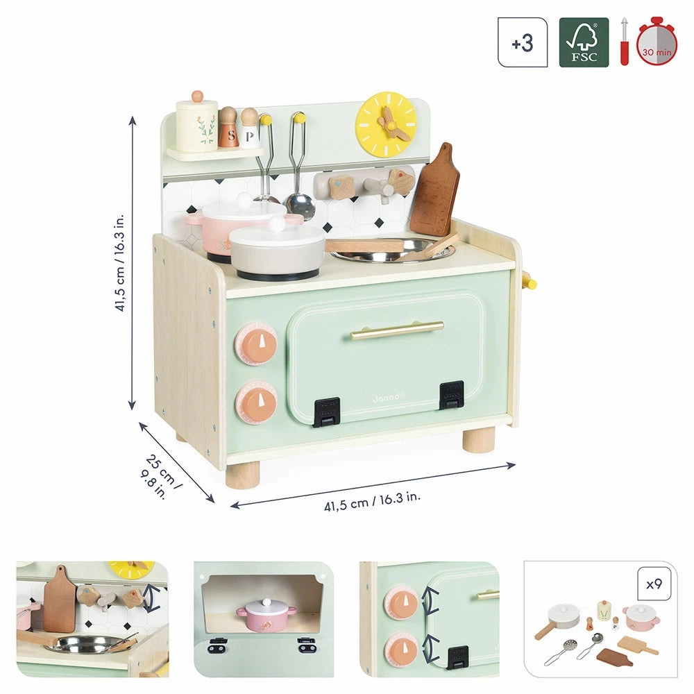 Janod Shiny Grandma - Kitchenette