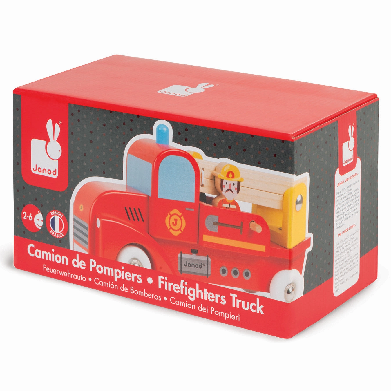 Janod Story Firefighters Truck