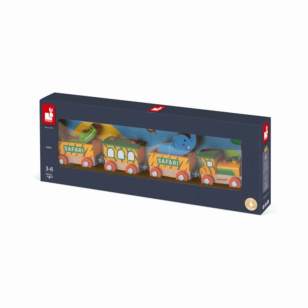 Janod Story Safari Train
