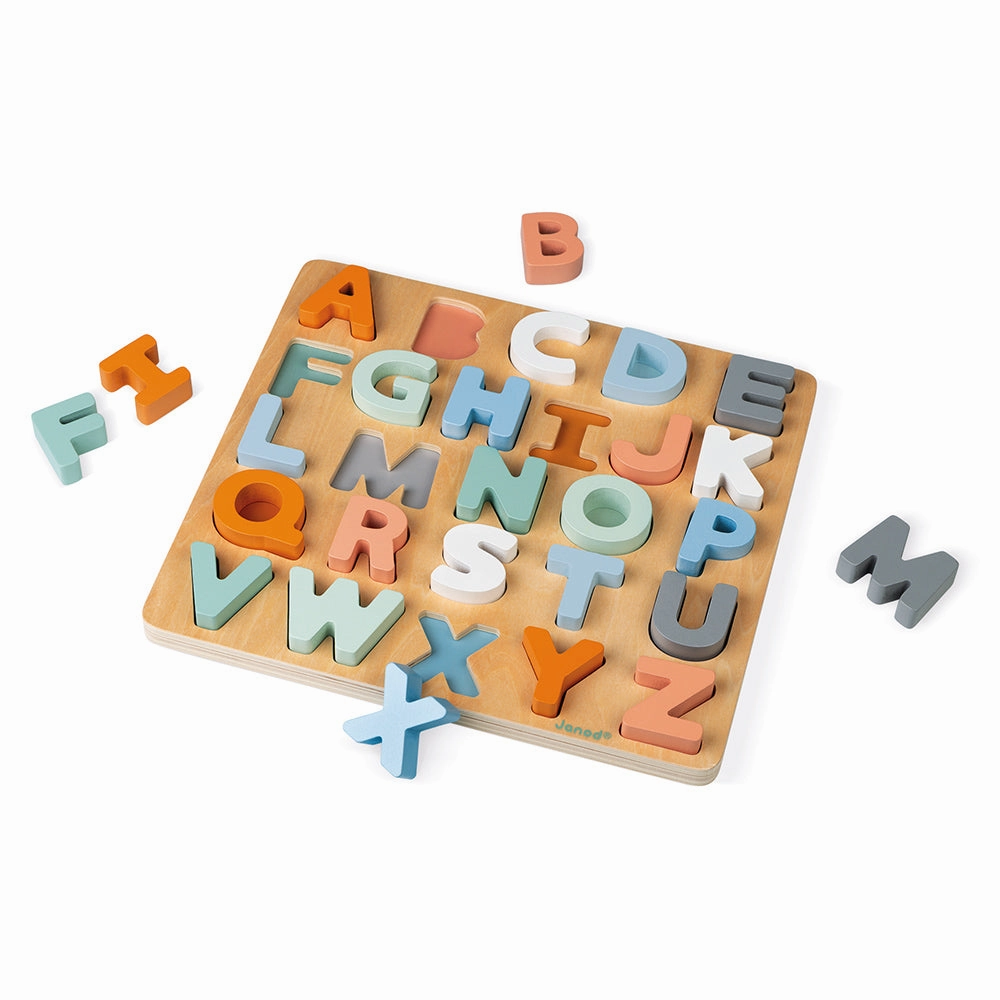 Janod Sweet Cocoon Alphabet Puzzle
