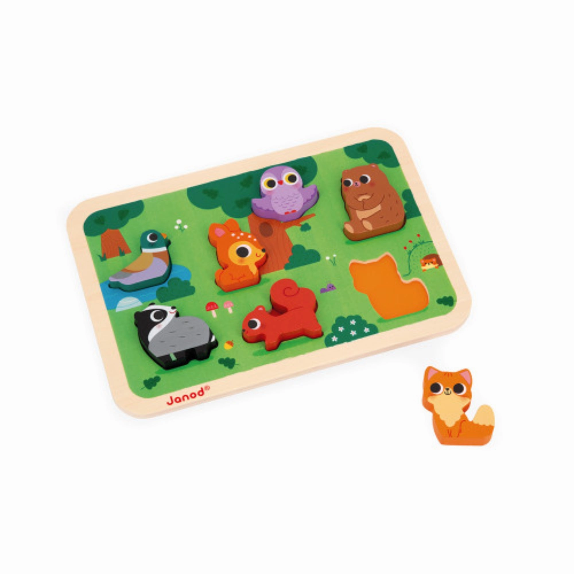 Janod The Forest Chunky Puzzle