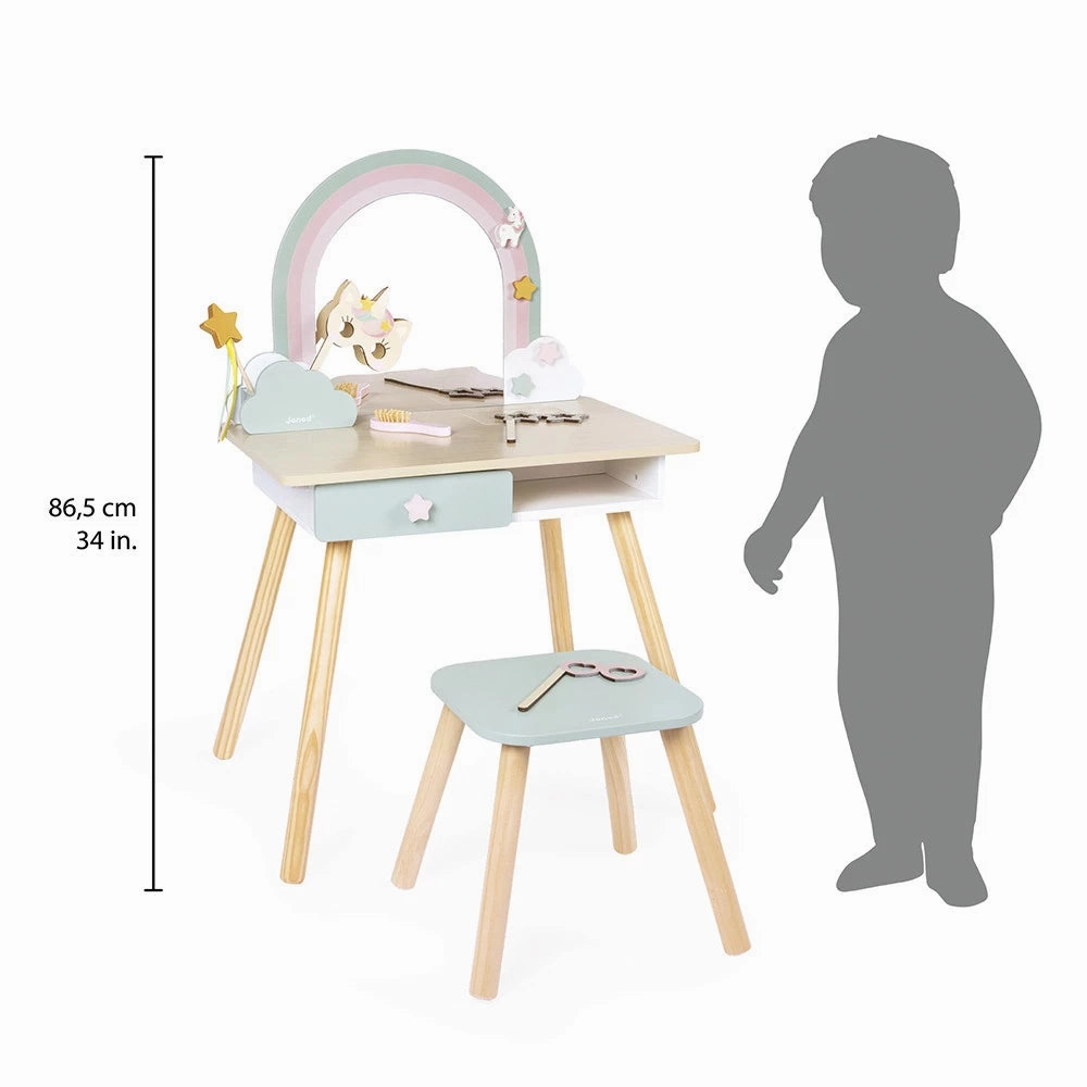 Janod Unicorn - Big Dressing Table