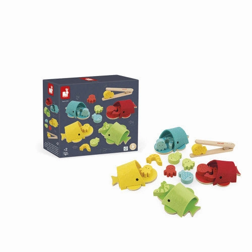 Janod Whales Colour Matching Game