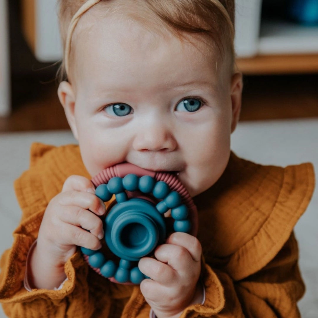 Jellystone Designs Stacker Teether & Toy - Dusty
