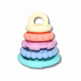 Jellystone Designs Stacker Teether & Toy - Pastel