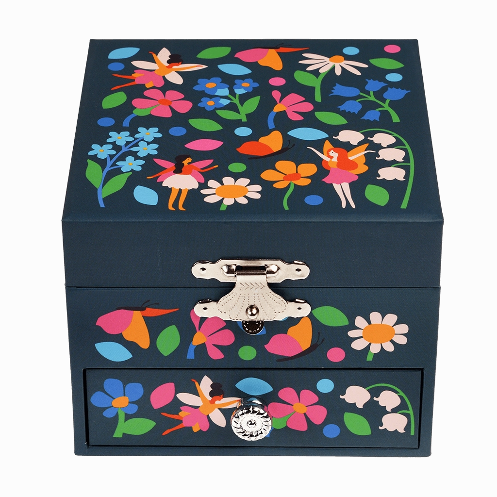 Jewellery Box Fairies In The Garden