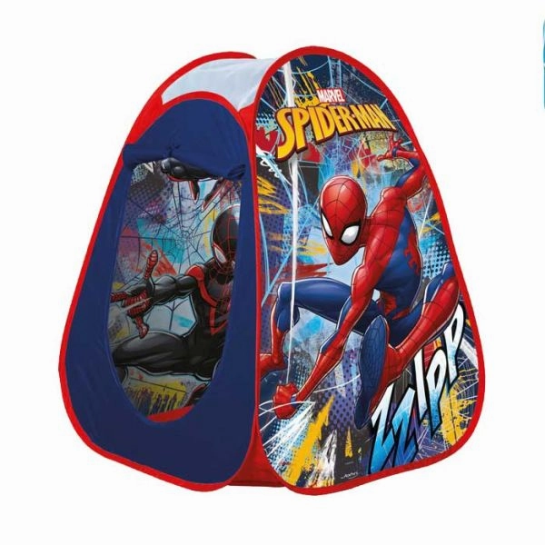 JOHN - SPIDERMAN POP UP PLAY TENT, IN A DISPLAY BOX