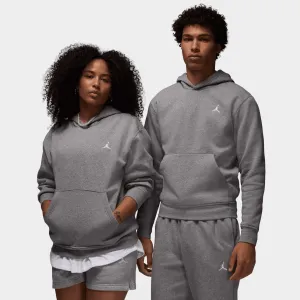 Jordan Jordan Brooklyn Fleece Pullover Hoodie Carbon Heather / White