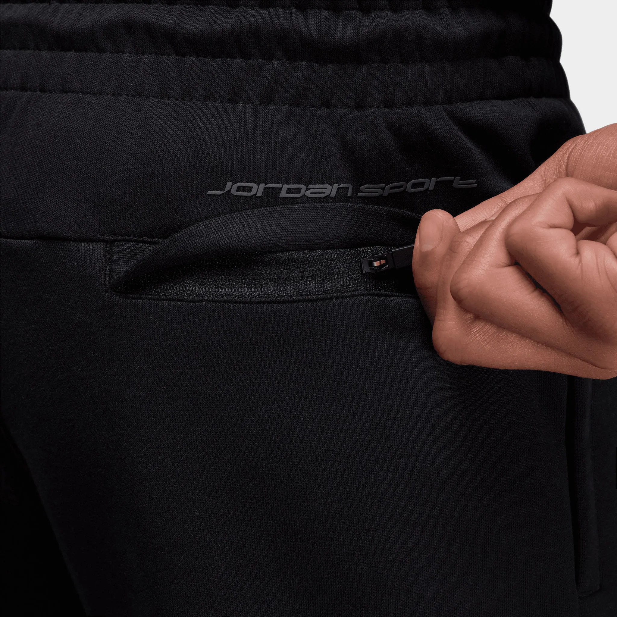 Jordan Jordan Dri-FIT Sport Hoop Fleece Joggers Black / White