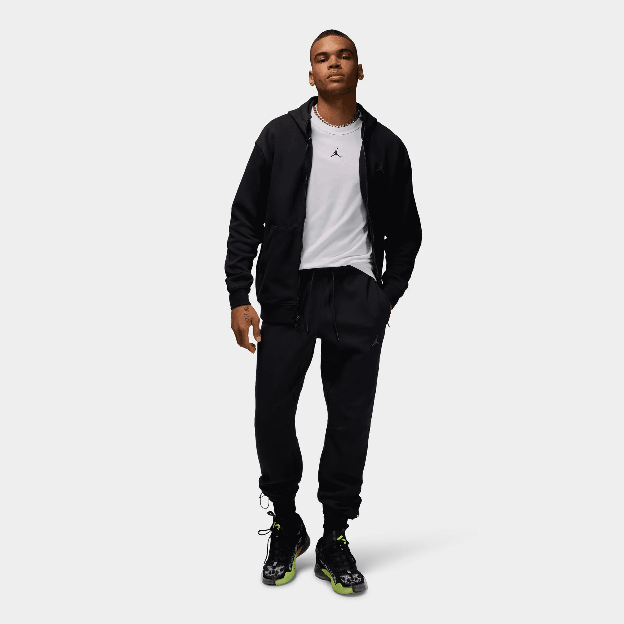 Jordan Jordan Dri-FIT Sport Hoop Fleece Joggers Black / White