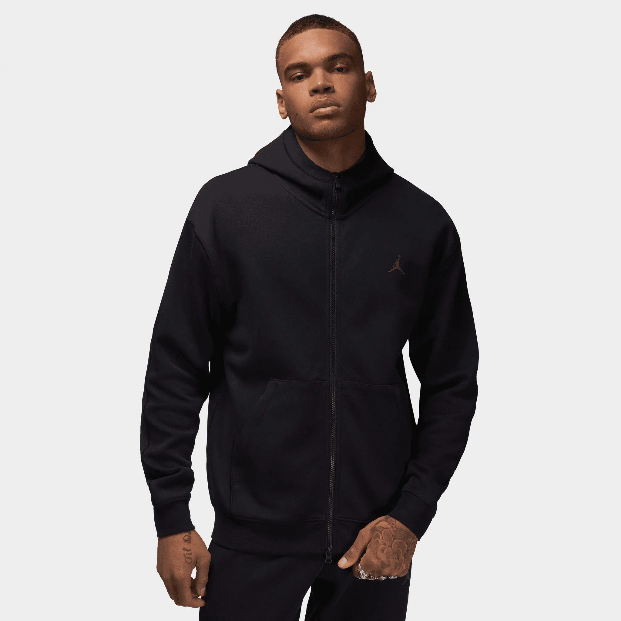 Jordan Jordan Dri-FIT Sport Hoop Full-Zip Hoodie Black / White