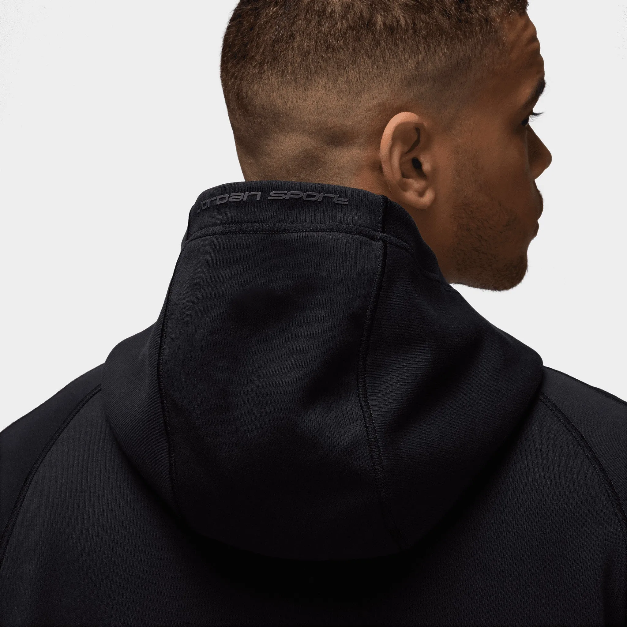 Jordan Jordan Dri-FIT Sport Hoop Full-Zip Hoodie Black / White
