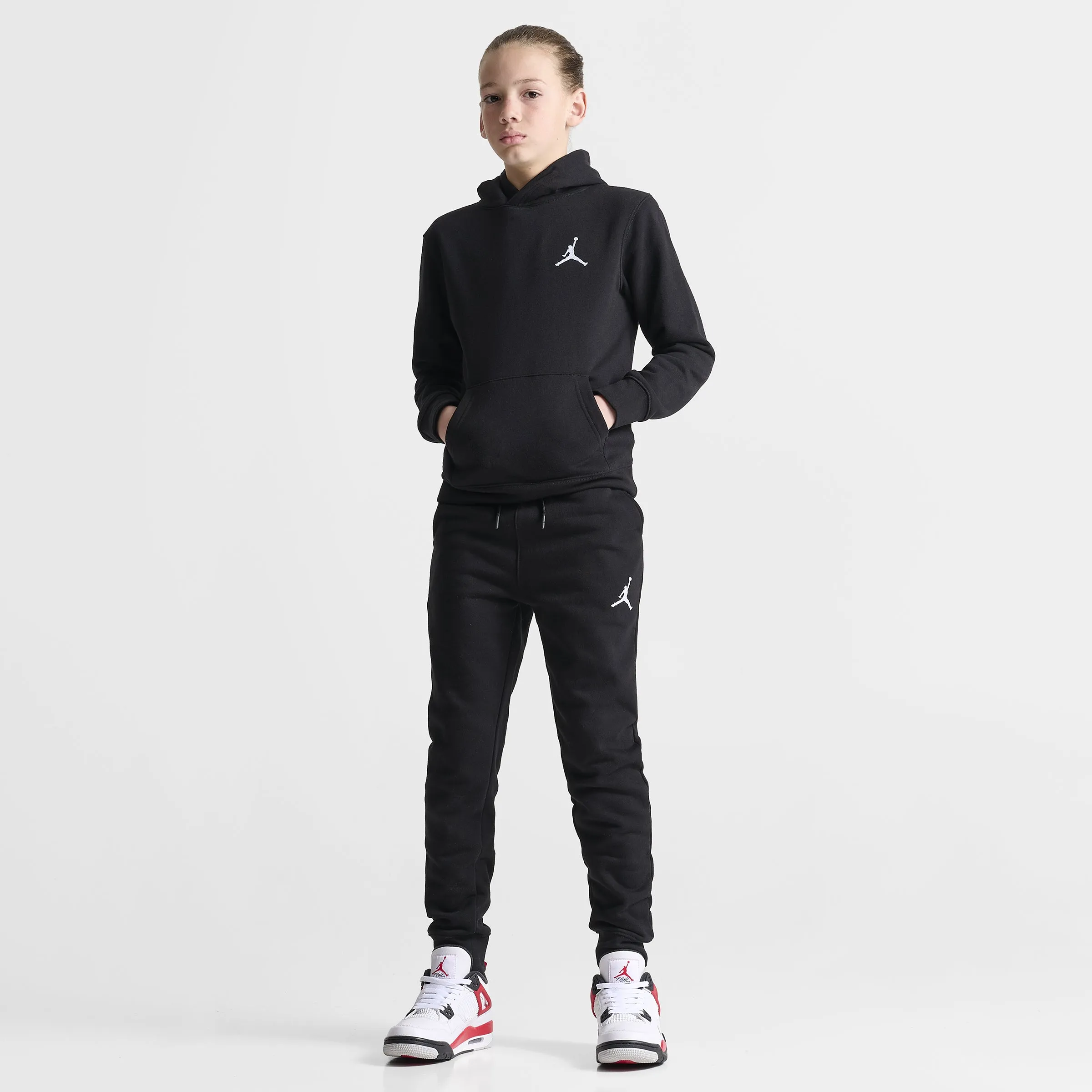 Jordan Jordan Junior Boys' Essential Pullover Hoodie / Black