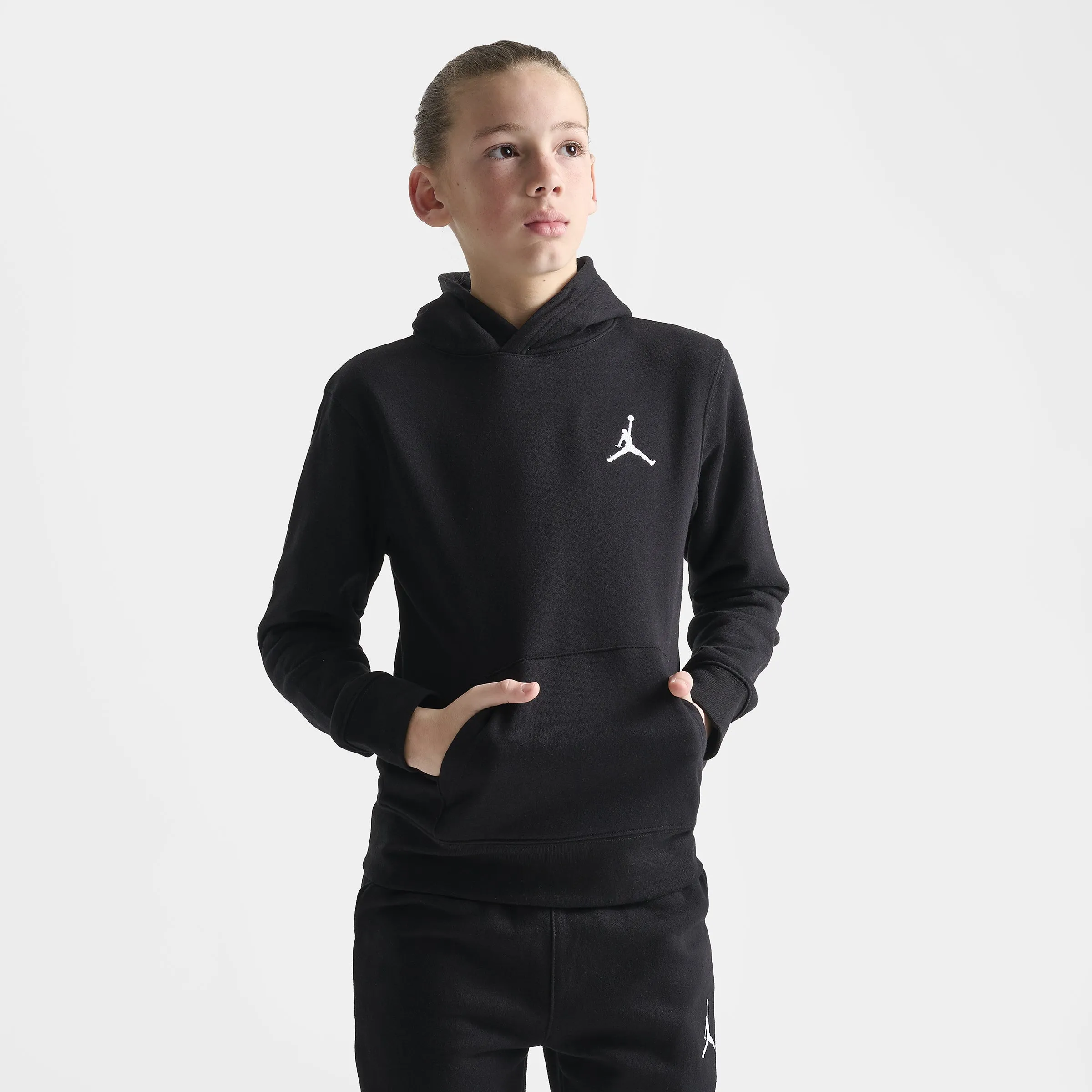Jordan Jordan Junior Boys' Essential Pullover Hoodie / Black