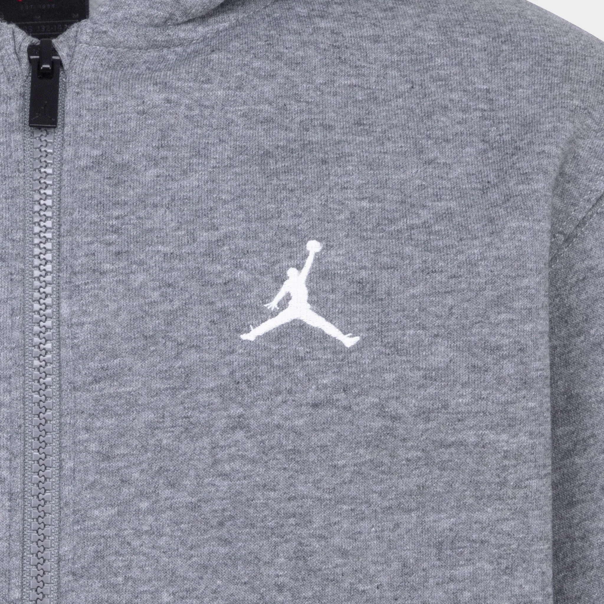 Jordan Jordan Junior Boys' Full-Zip Hoodie / Carbon Heather