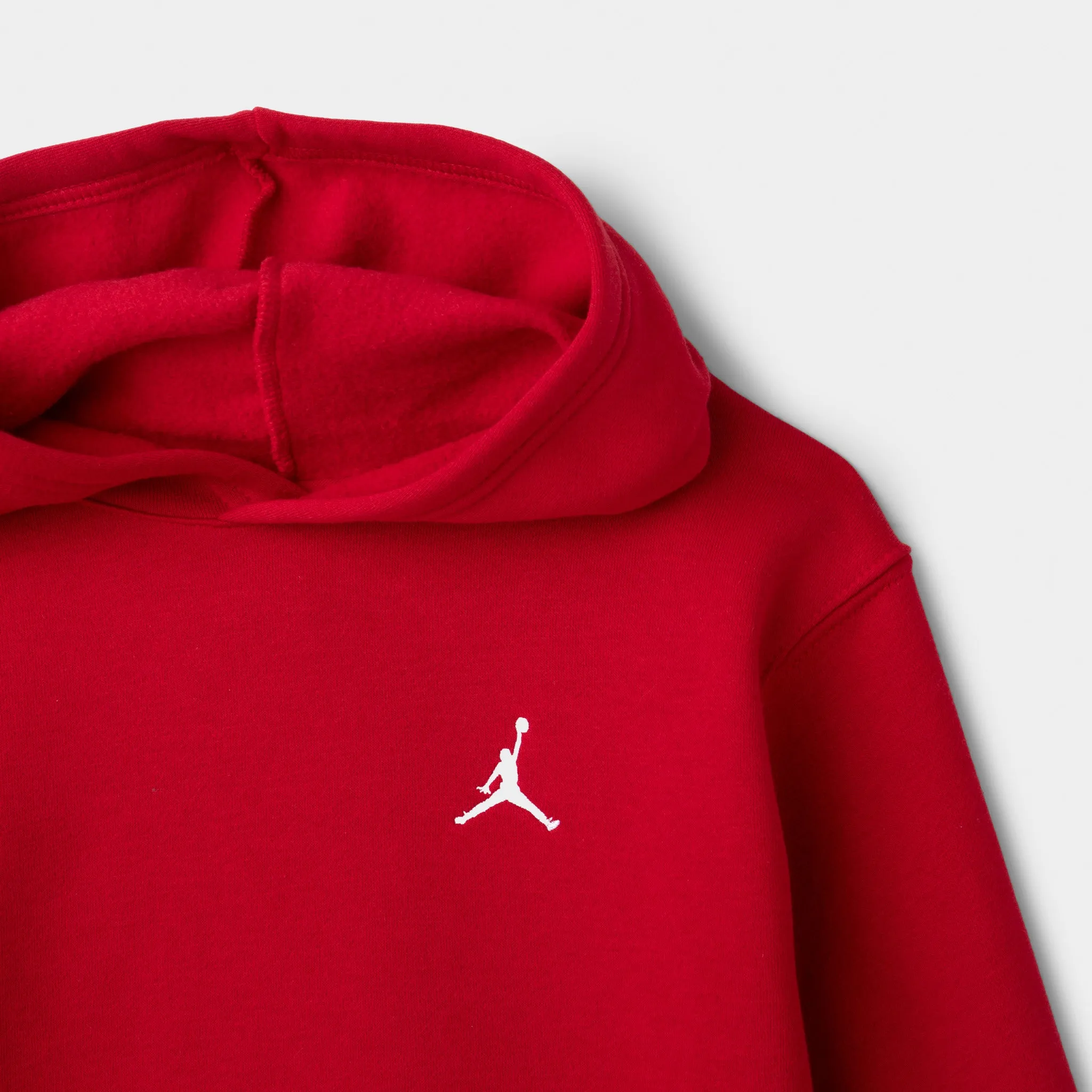 Jordan Jordan Juniors' Brooklyn Pullover Hoodie / Gym Red