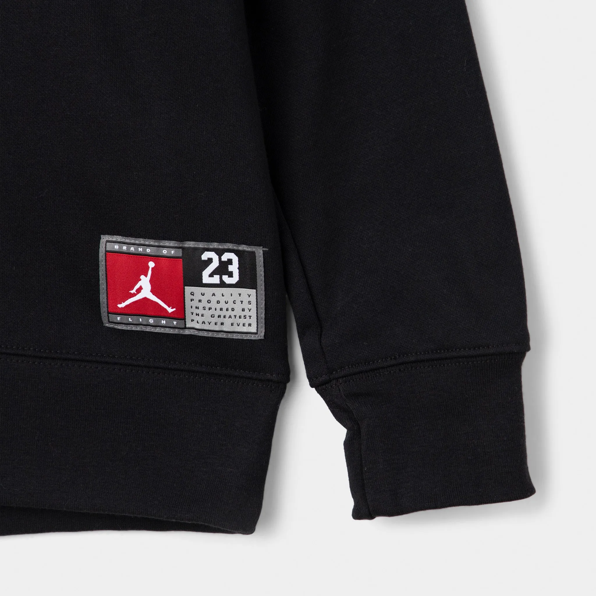 Jordan Jordan Juniors' Fleece Pullover Hoodie / Black
