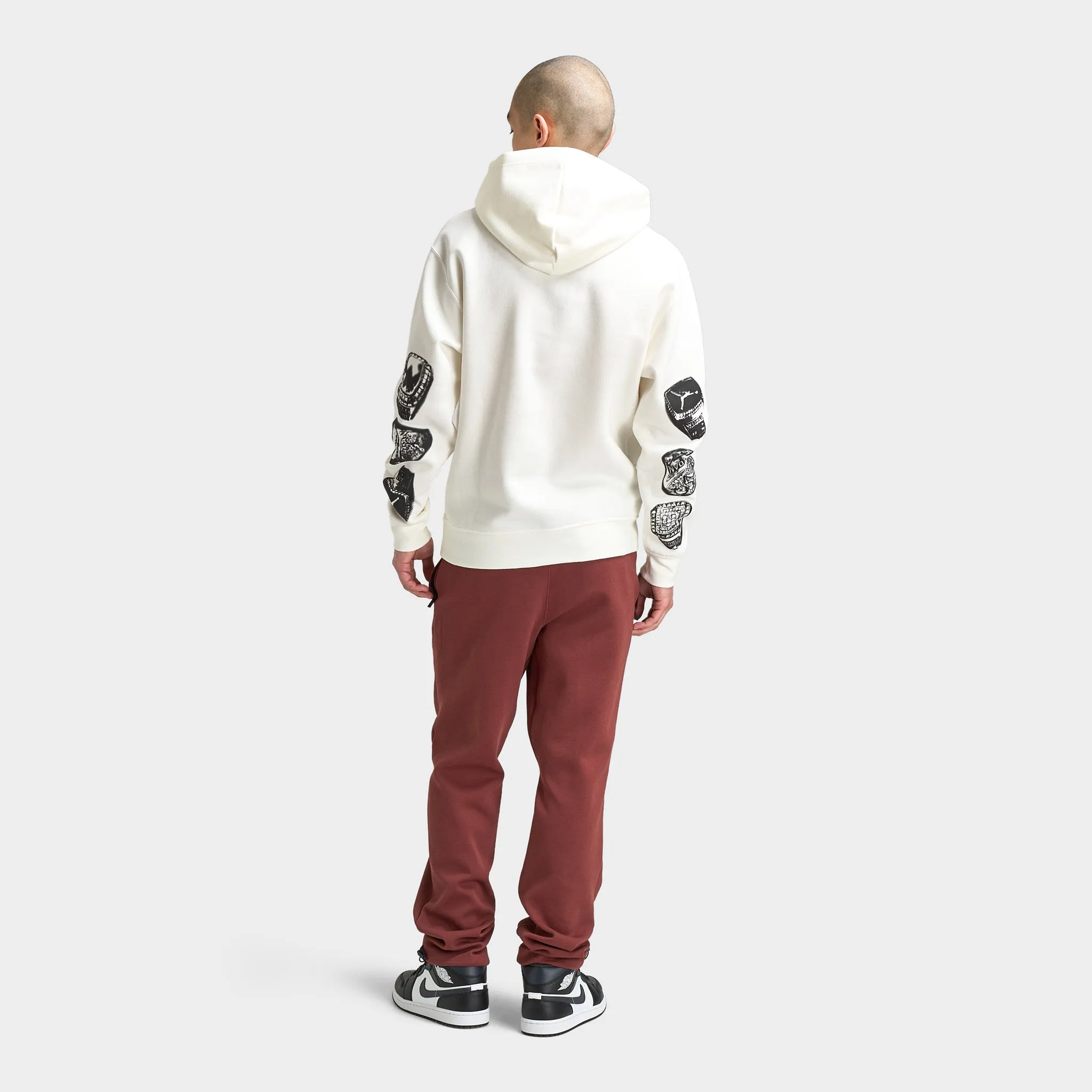 Jordan Jordan MVP Fleece Pullover Hoodie Sail / Black - Sail