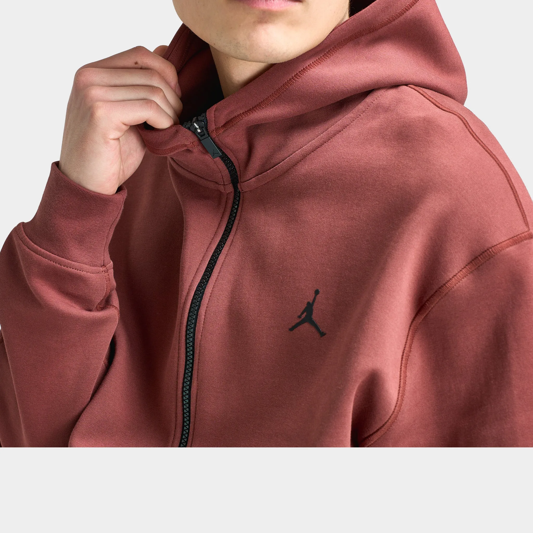 Jordan Jordan Sport Hoop Fleece Dri-FIT Full Zip Hoodie Dark Pony / Black