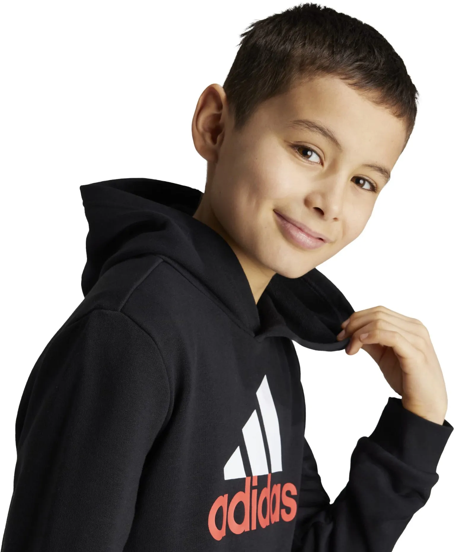 Junior's Essentials Two-Coloured Big Logo Cotton Hoodie