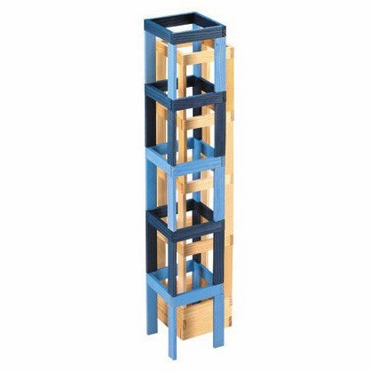 Kapla Blue 40 Wooden Block and Art Book