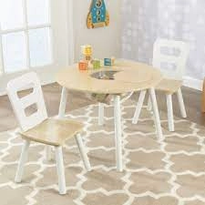 Kidkraft Round Storage Table & 4 Chair Set